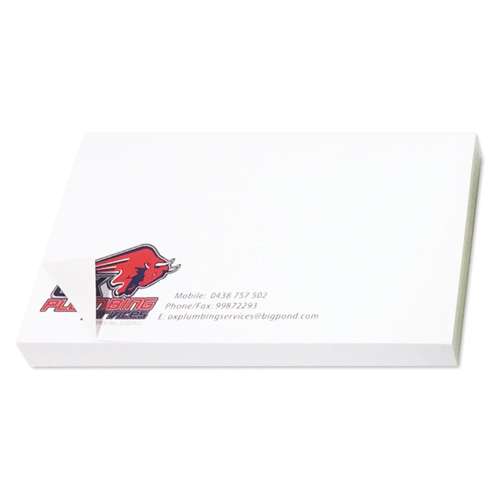 125 x 75mm Sticky Pads (100 Pages)
