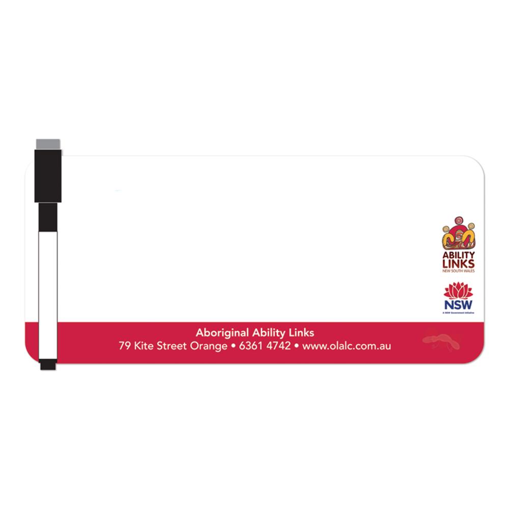 210 x 95mm Whiteboard Fridge Magnet