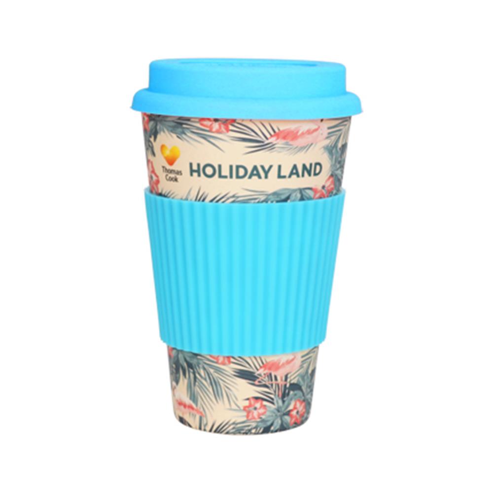 400ml Reusable Bamboo Coffee Cup