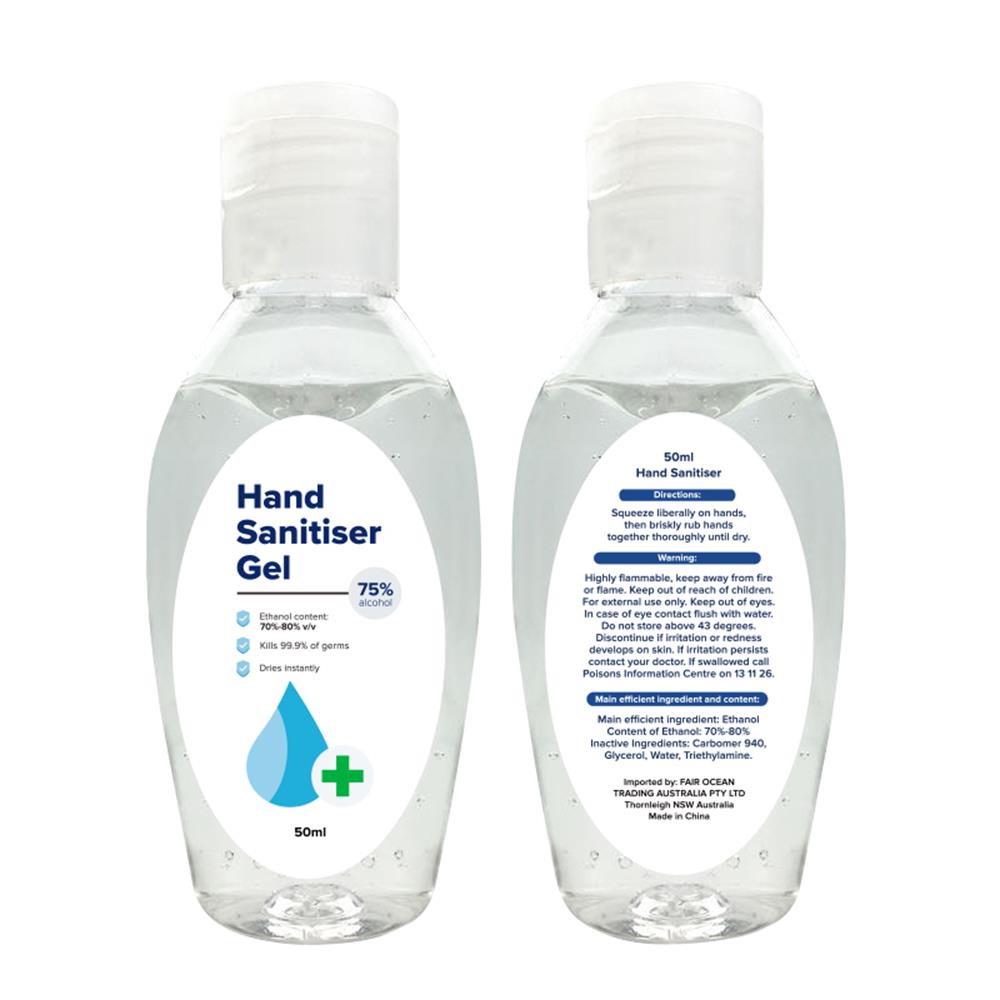 50ml Hand Sanitiser Gel
