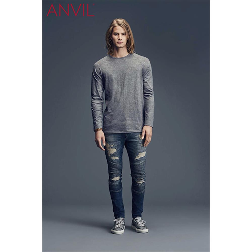 5628 ADULT LONG & LEAN L/S TEE