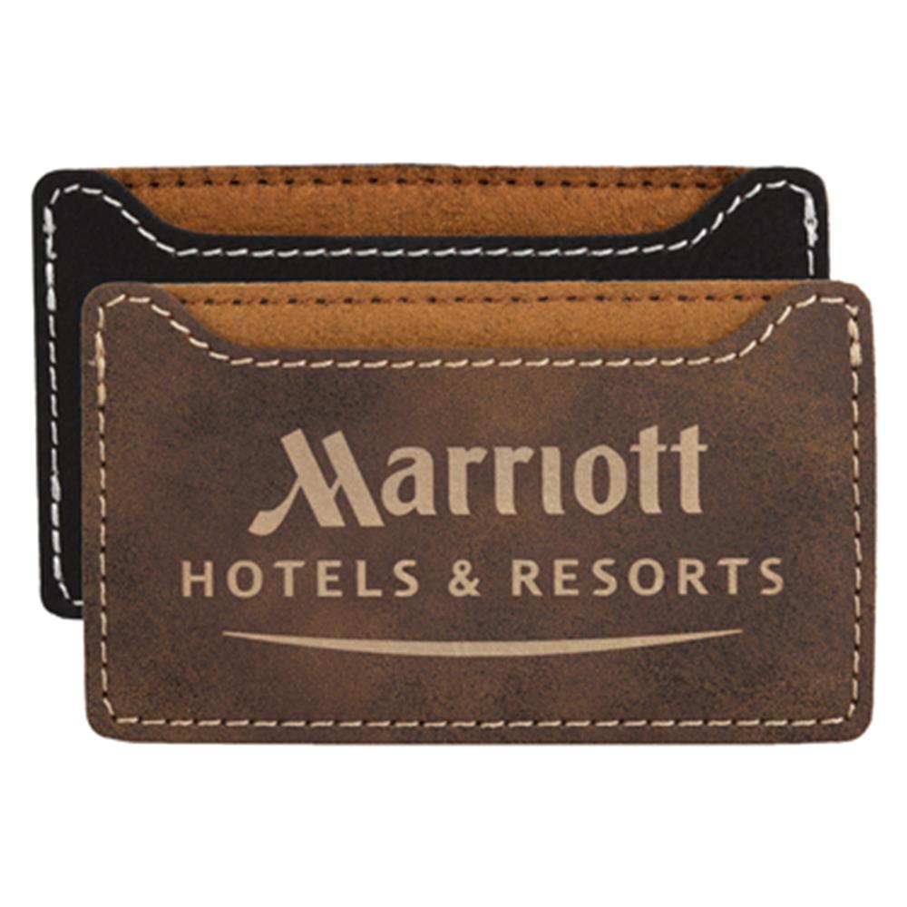 AGRADE Sueded Leatherette Smart Wallet