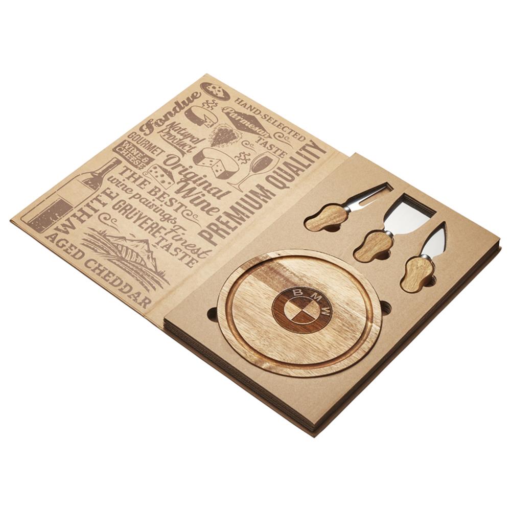 Cawdor Mini Cheese Board & Knife Set 
