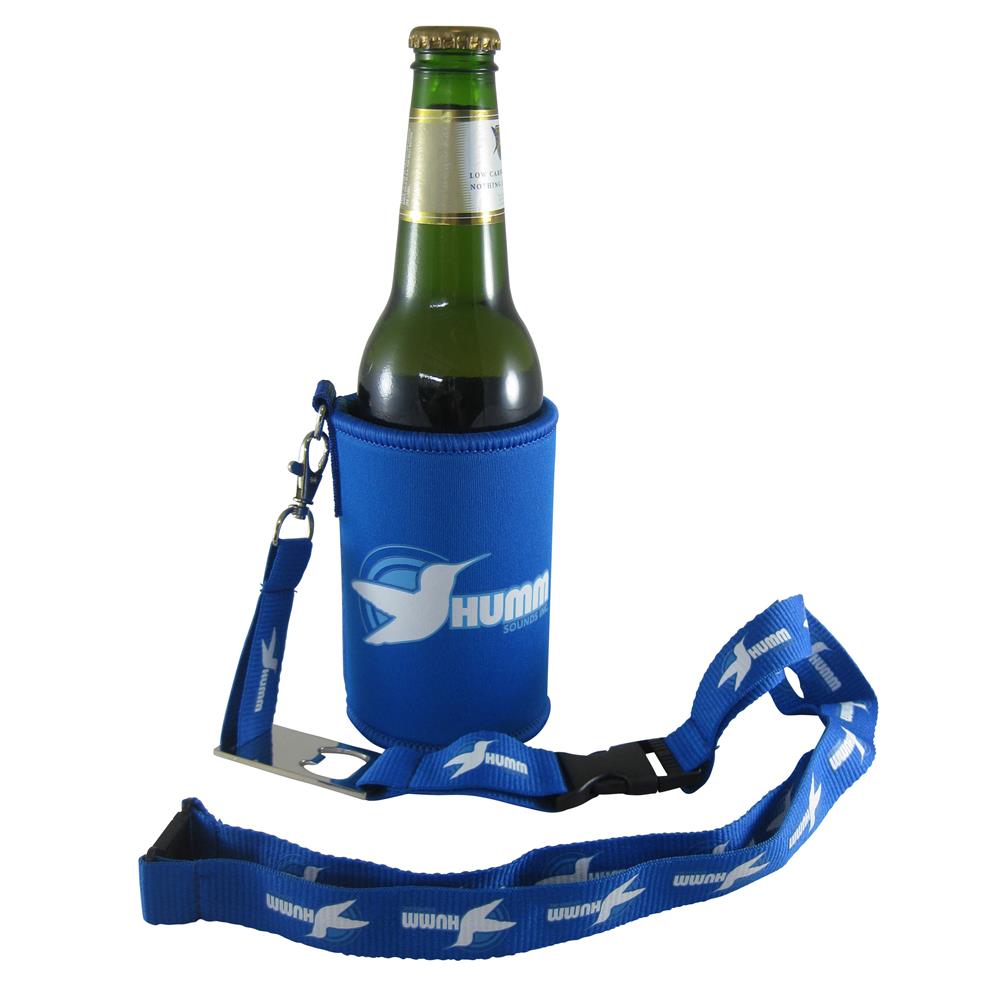 Cooler with Bottle Opener Lanyard