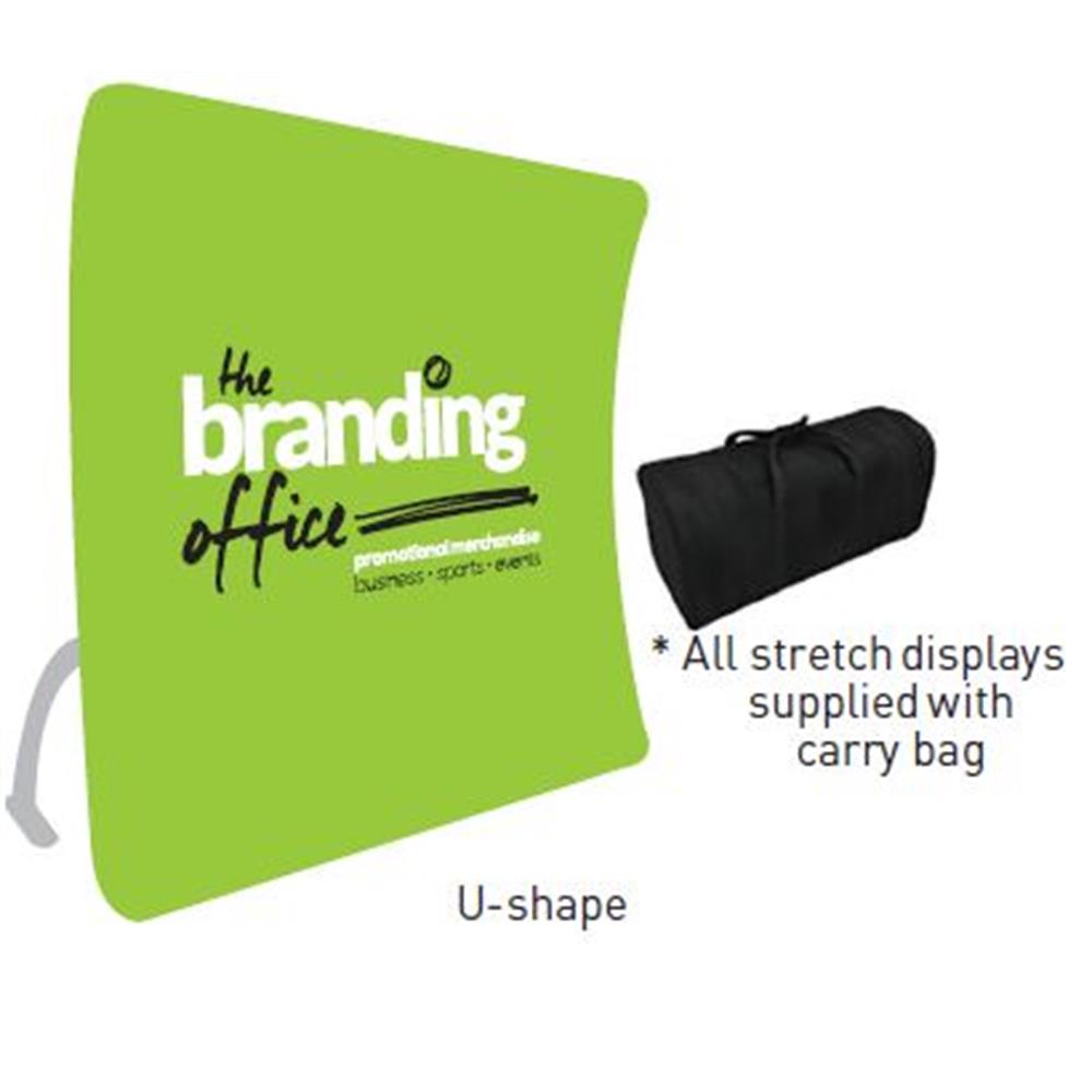 Curved Stretch Fabric Media Walls
