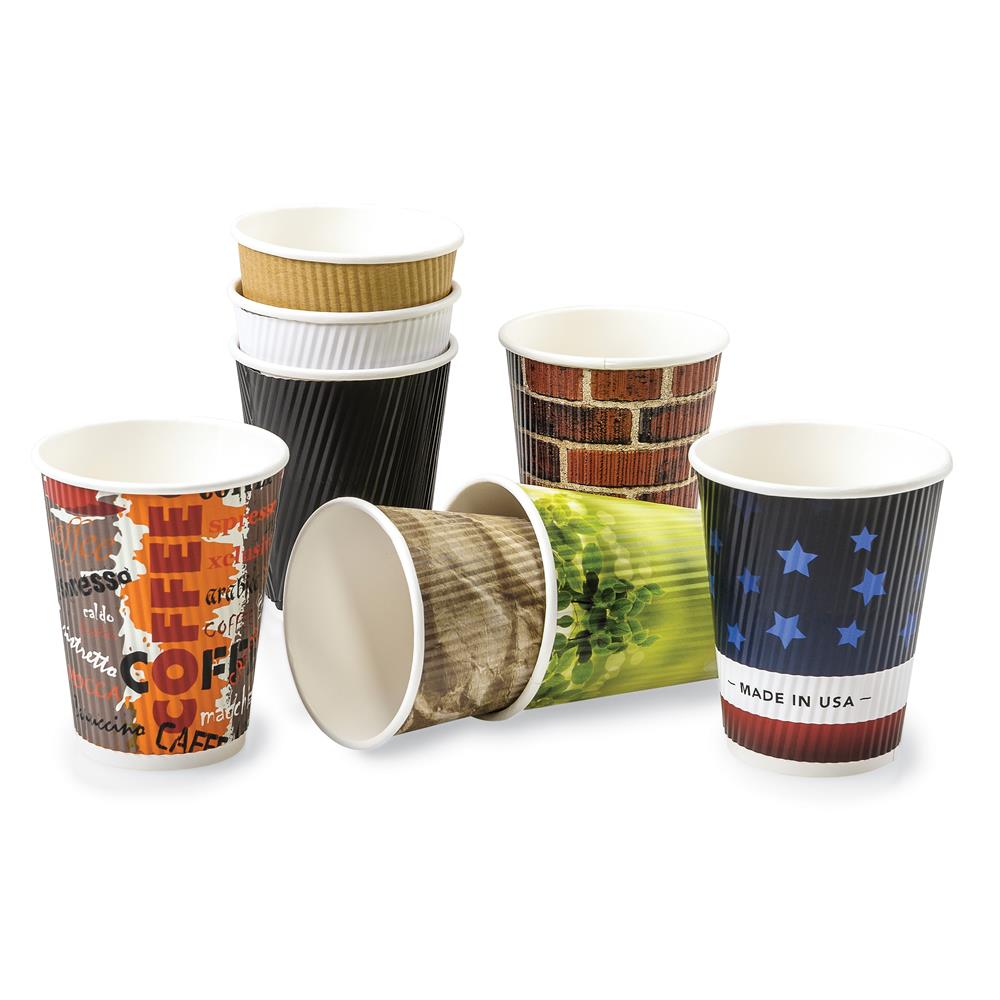 Disposable Coffee Cup with Lid