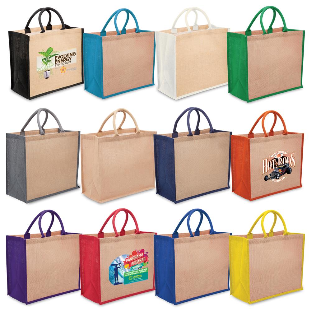 Eco Jute Tote with wide gusset