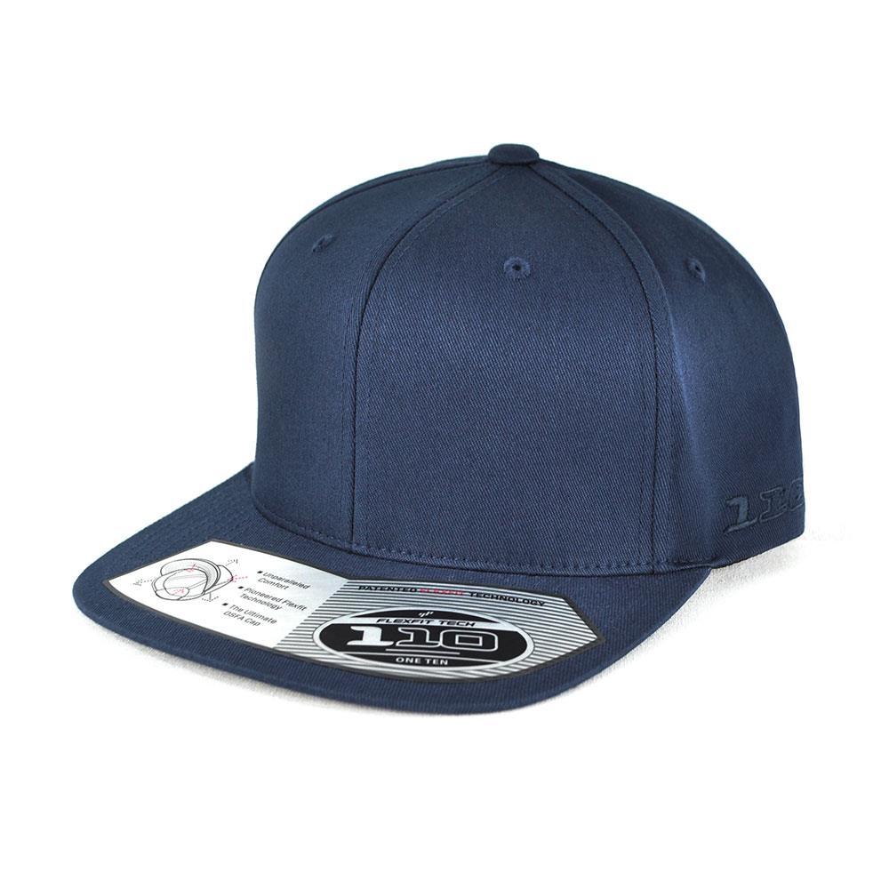 FLEXFIT 110® FLAT PEAK COTTON TWILL SNAPBACK