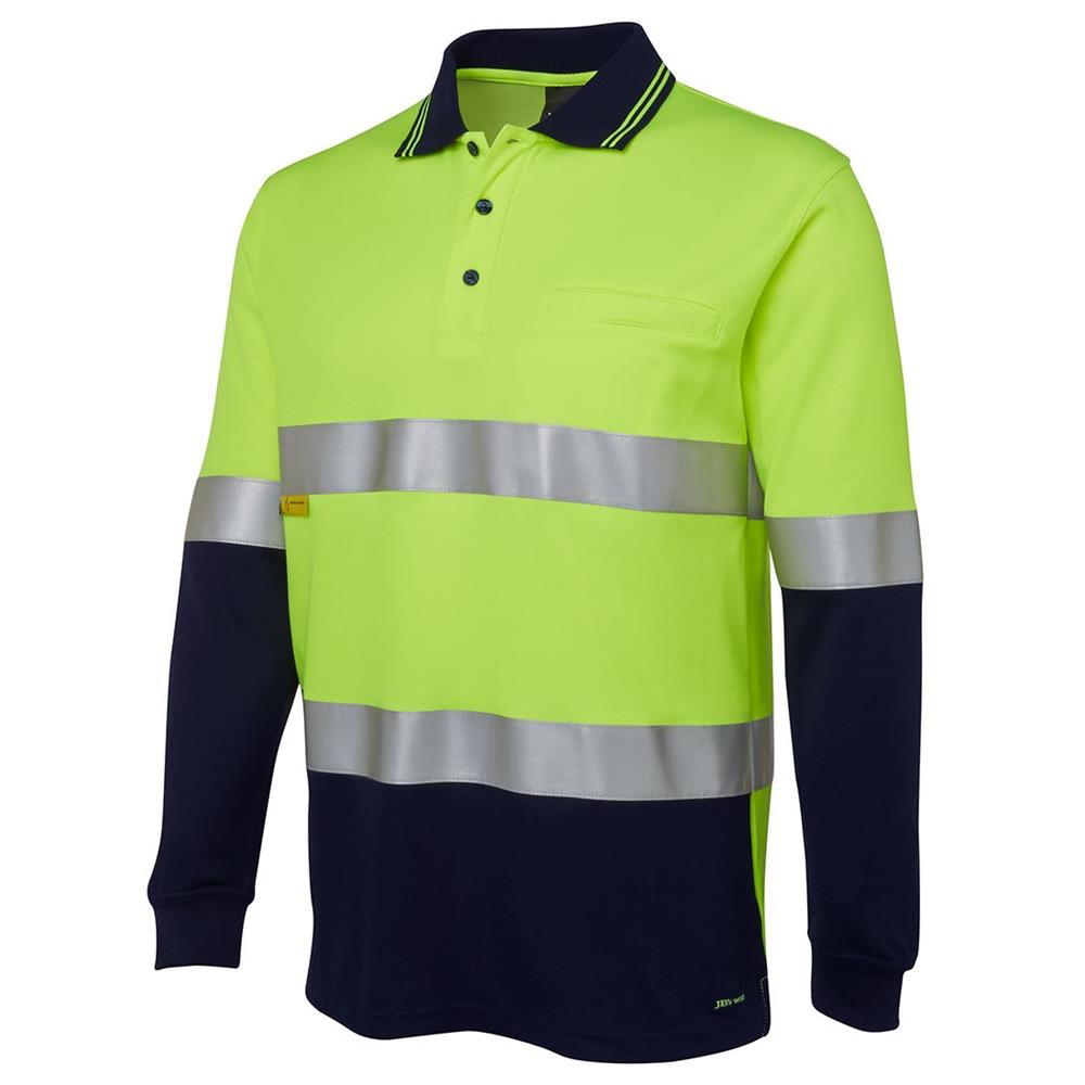 Hi Vis Day and Night Long Sleeve Polo