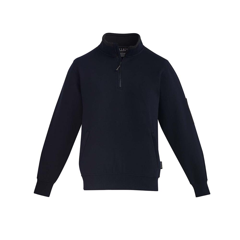 Mens 1/4 Zip Brushed Fleece