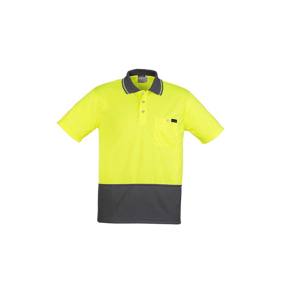 Mens Comfort Back S/S Polo