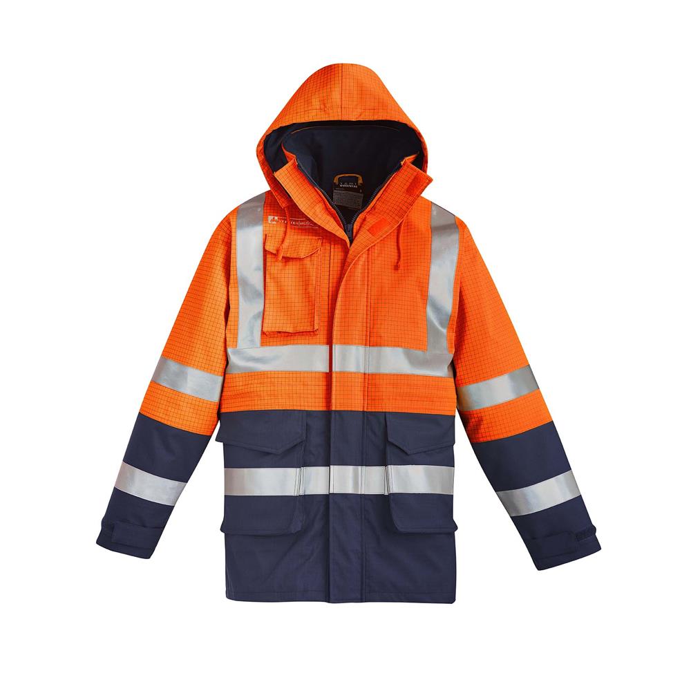 Mens FR Arc Rated Anti Static Waterproof Jacket