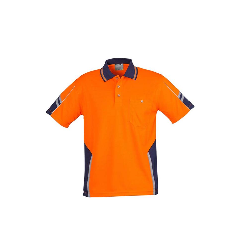 Mens Hi Vis Squad S/S Polo