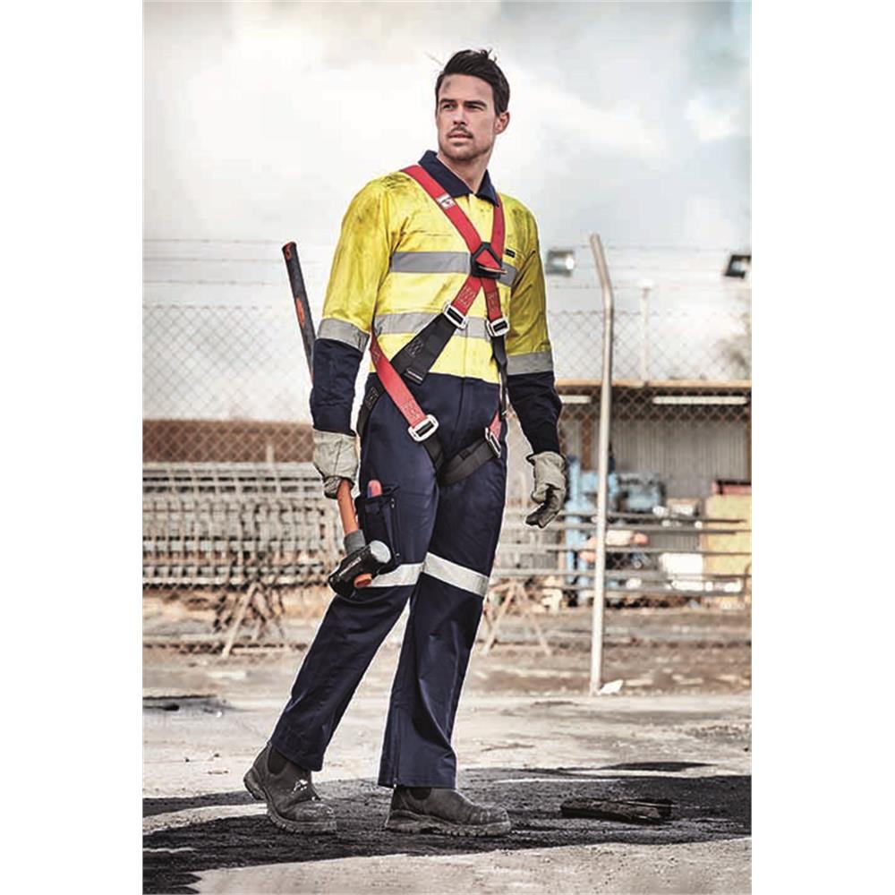 Mens Rugged Cooling Taped Overall