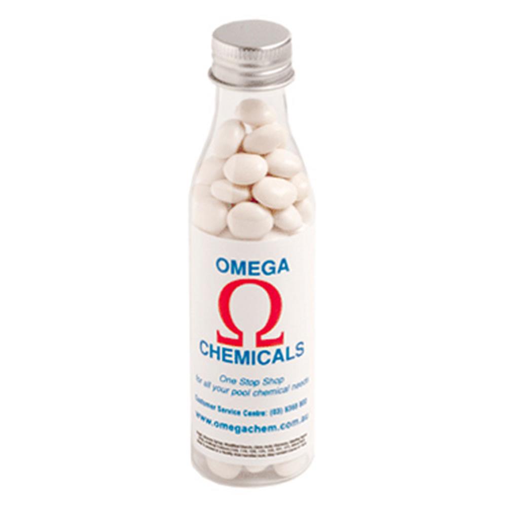 Mints in Soda Bottle