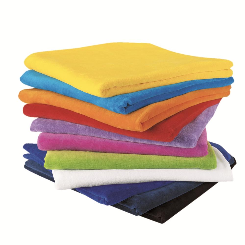 Terry Velour Beach Towel