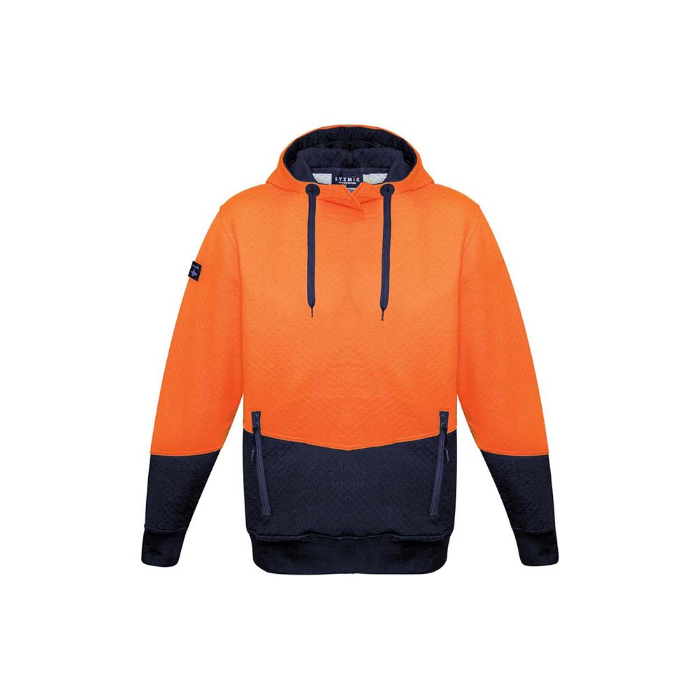 Unisex Hi Vis Textured Jacquard Hoodie