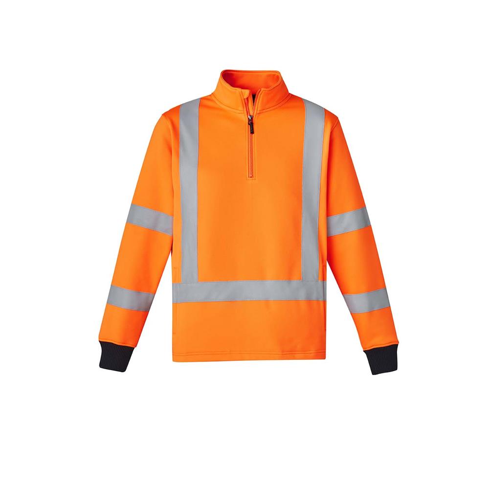 Unisex Hi Vis X Back Rail Jumper