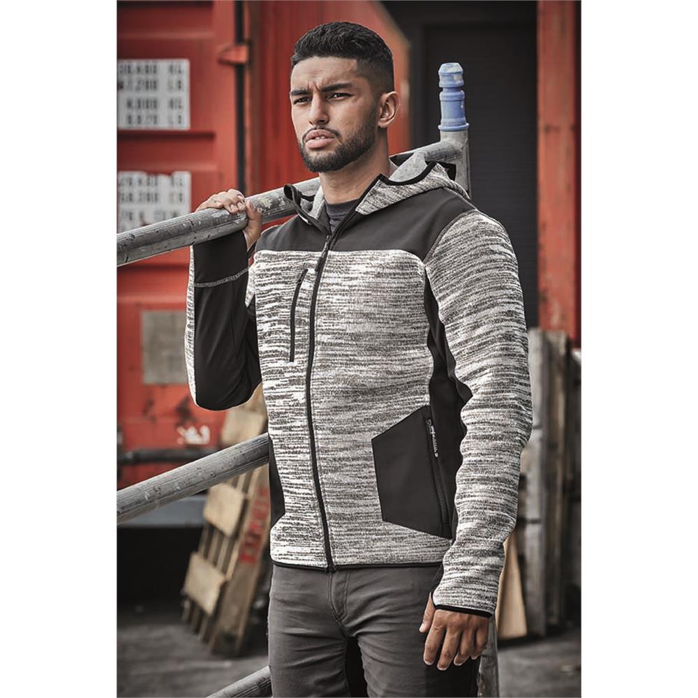 Unisex Streetworx Reinforced Knit Hoodie