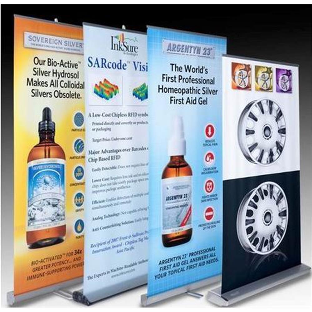 Wide Retractable Pull Up Banner