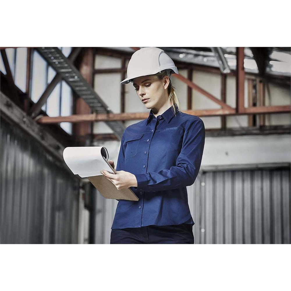 Womens Lightweight Tradie L/S Shirt