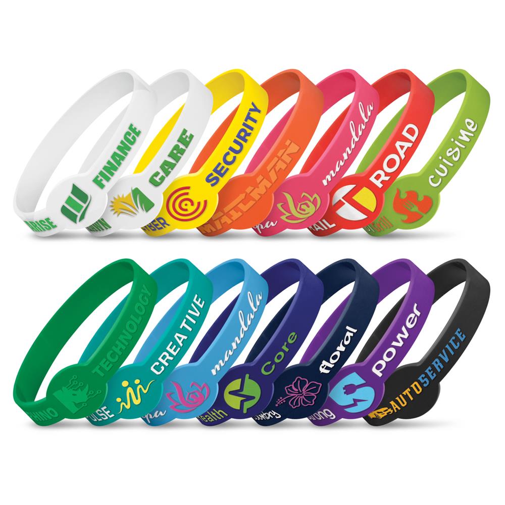 Xtra Silicone Wrist Band - Embossed